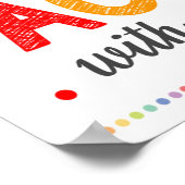 想像信じ教室用ポスターの作成 ポスター (角)