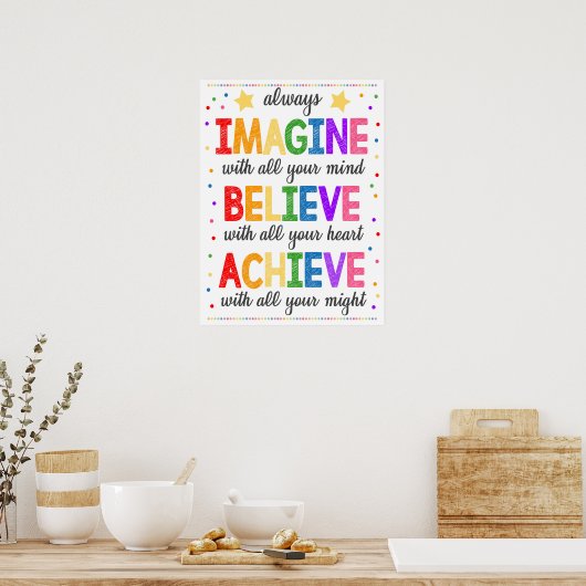 想像信じ教室用ポスターの作成 ポスター (キッチン)