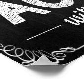 想像信じ白黒教室を実現する ポスター (角)