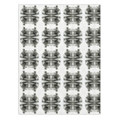 想像力が私の現実を煽る テーブルクロス (正面)