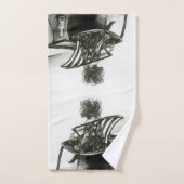 想像力が私の現実を煽る バスタオルセット (ハンドタオル)