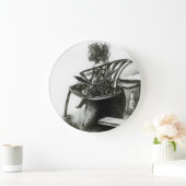 想像力が私の現実を煽る ラージ壁時計 (ホーム)