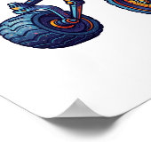 想像力に富んだ宇宙ローバー ポスター (角)