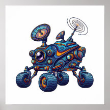 想像力に富んだ宇宙ローバー