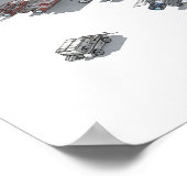 想像力に富んだ宇宙港 ポスター (角)