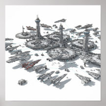 想像力に富んだ宇宙港