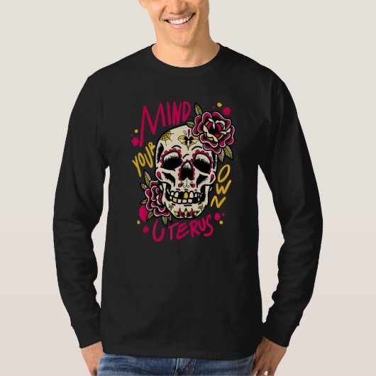 想像力のカラフルな花 1 Tシャツ (正面)
