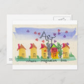 想像力の生きる芸術 ポストカード (正面/裏面)