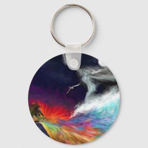 想像力の色 – Rainbow keychain キーホルダー