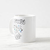 想像力の解放なし.w コーヒーマグカップ (正面左)