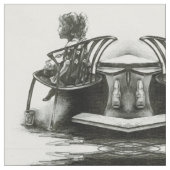 想像力は私の現実を煽る ファブリック (クローズアップ)