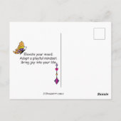 想像力よくはしゃぐがある ポストカード (裏面)