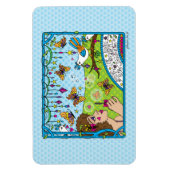 想像力よくはしゃぐ_フレキシブル磁石6"x4" マグネット (縦)