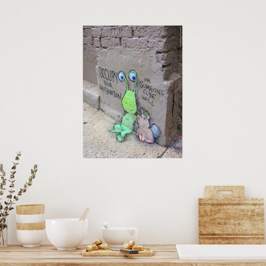 想像力を使え！ ポスター (キッチン)