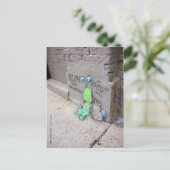 想像力を働かせる ポストカード (スタンド正面)