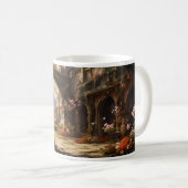 想像力を刺激するファンタジー コーヒーマグカップ (正面右)