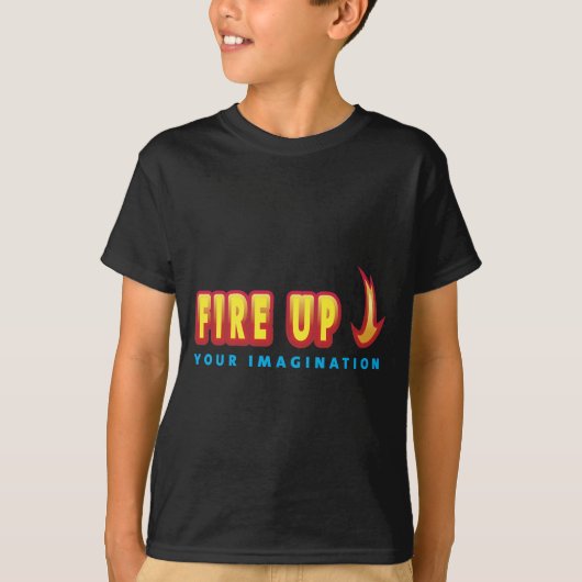 想像力を刺激する Tシャツ (正面)