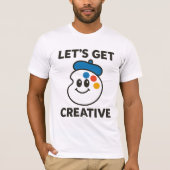 想像力を解き放て! Tシャツ (正面)