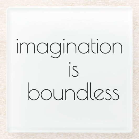 想像力ガラスコースター ガラスコースター (正面)