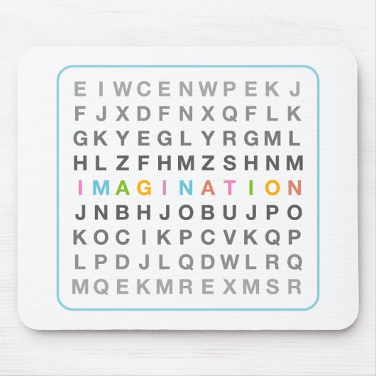 想像力パズル マウスパッド (正面)