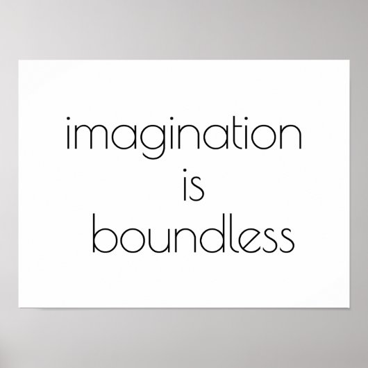 想像力ポスター ポスター (正面)