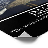 想像力ポスター ポスター (角)