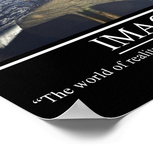 想像力ポスター ポスター (角)