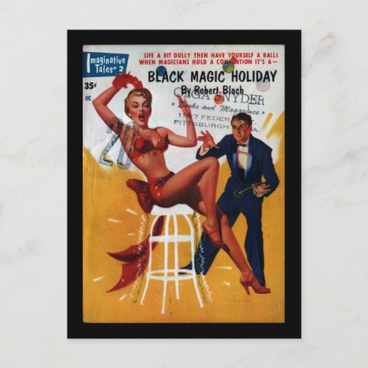 想像力豊かな物語 – 1955.1_パルプアート ポストカード (正面)