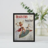 想像力02-54_パルプアート ポストカード (スタンド正面)