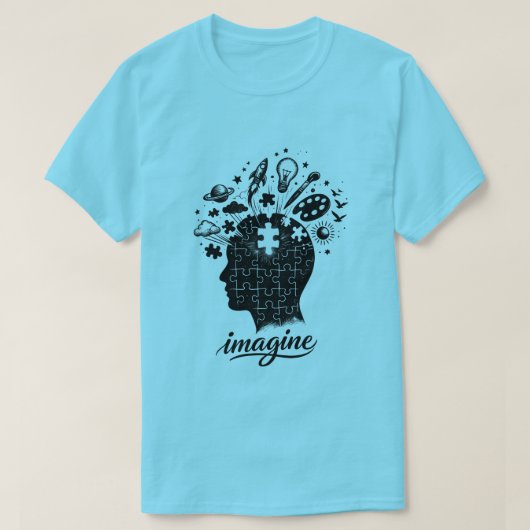 想像力1g-1 tシャツ (デザイン正面)
