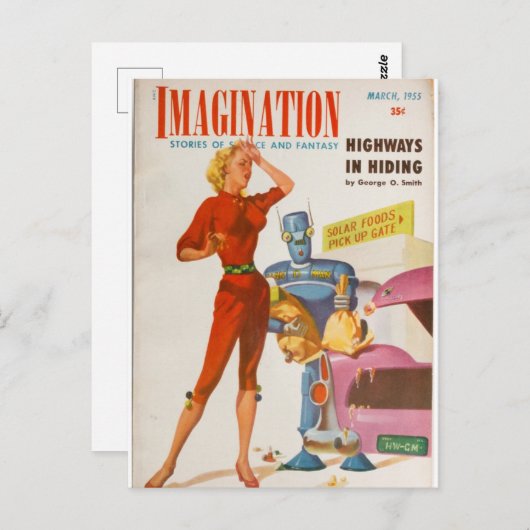 想像力8 ポストカード (正面/裏面)