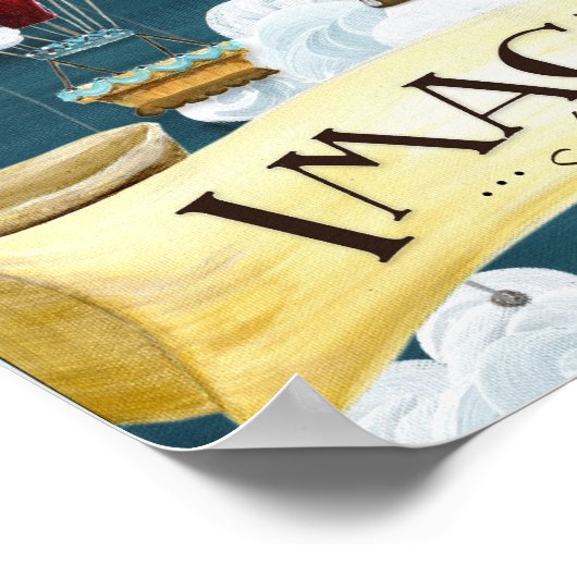 想像力 ポスター (角)