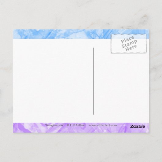 想像力 ポストカード (裏面)