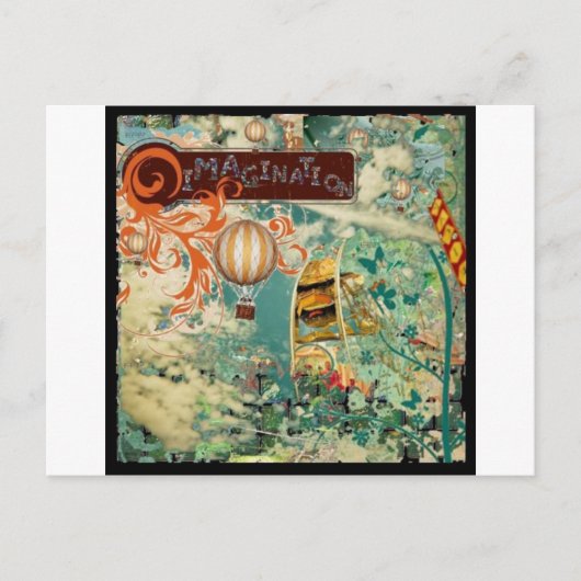 想像力 ポストカード (正面)