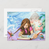 想像力 ポストカード (正面/裏面)