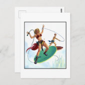 想像力（1954年2月） ポストカード (正面/裏面)