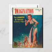 想像力 – 1954-10_パルプアート ポストカード (正面/裏面)
