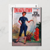 想像力 – 1954-12_パルプアート ポストカード (正面/裏面)