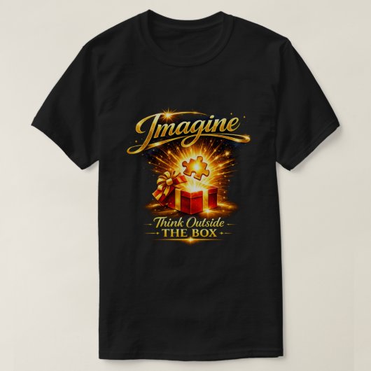 想像力 1b tシャツ (デザイン正面)