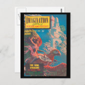 想像力v01 n01 （1950-10.グリーンリーフ）_パルプアート ポストカード (正面/裏面)