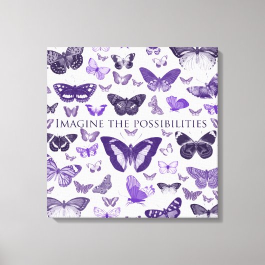 想像可能性 キャンバスプリント (正面)