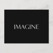 想像引用文感動的引用文 ポストカード (正面)