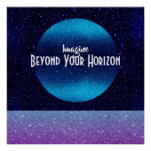 想像考えBeyond Your Horizon ポスター (正面)