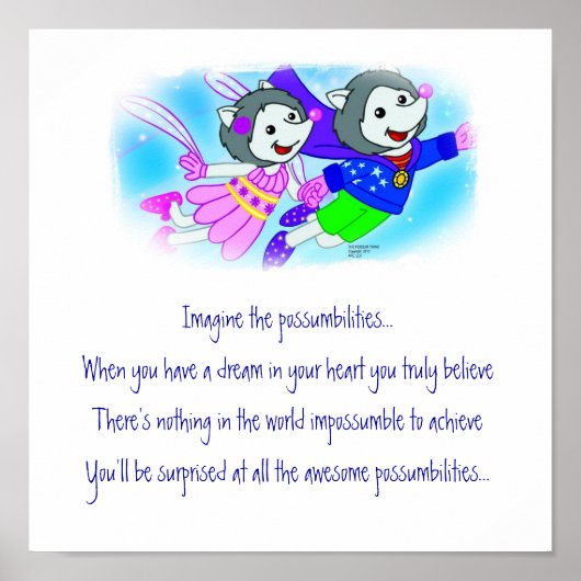 『想像諸事』 ポスター (正面)