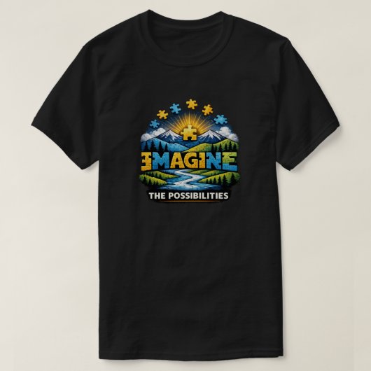 想像1j tシャツ (デザイン正面)