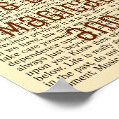 想像 – アートプリント ポスター (角)