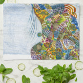 想像 キッチンタオル (折り畳み)