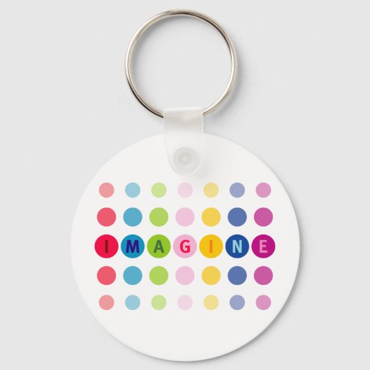 想像 キーホルダー (正面)