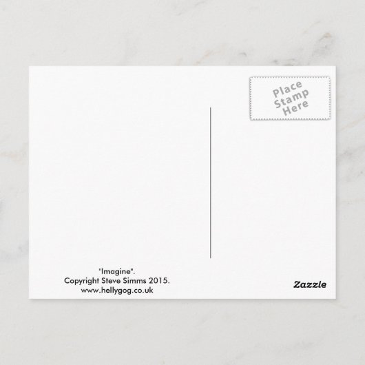 想像 ポストカード (裏面)