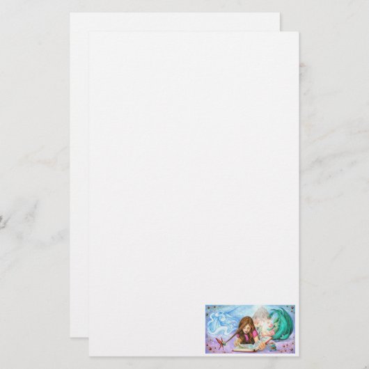 想像 便箋 (正面/裏面)